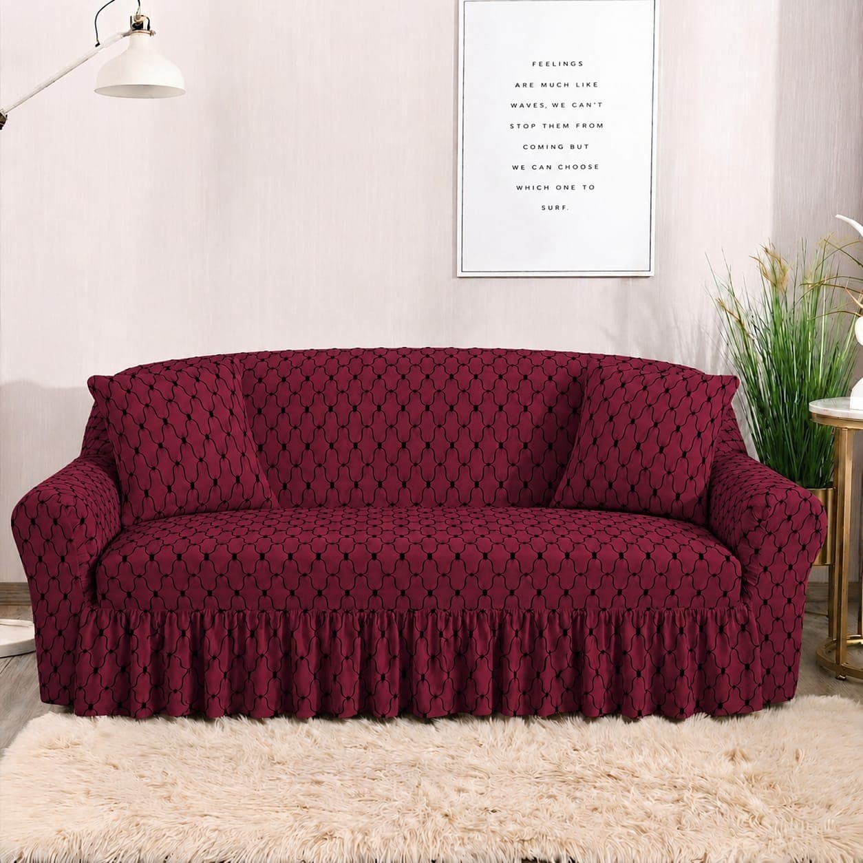 Butterfly Sofa Cover Set - Design 38