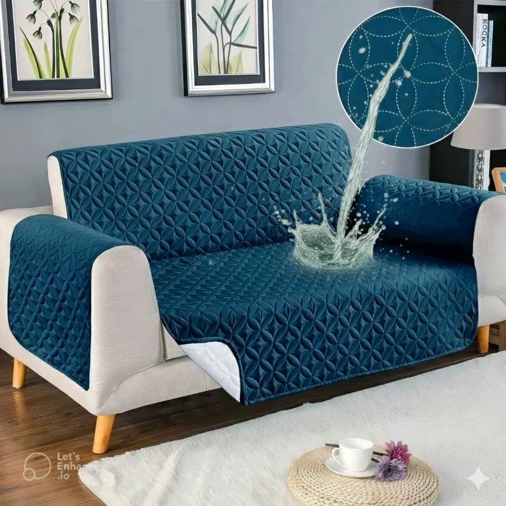 Ultrasonic Waterproof Sofa Cover - Design 46