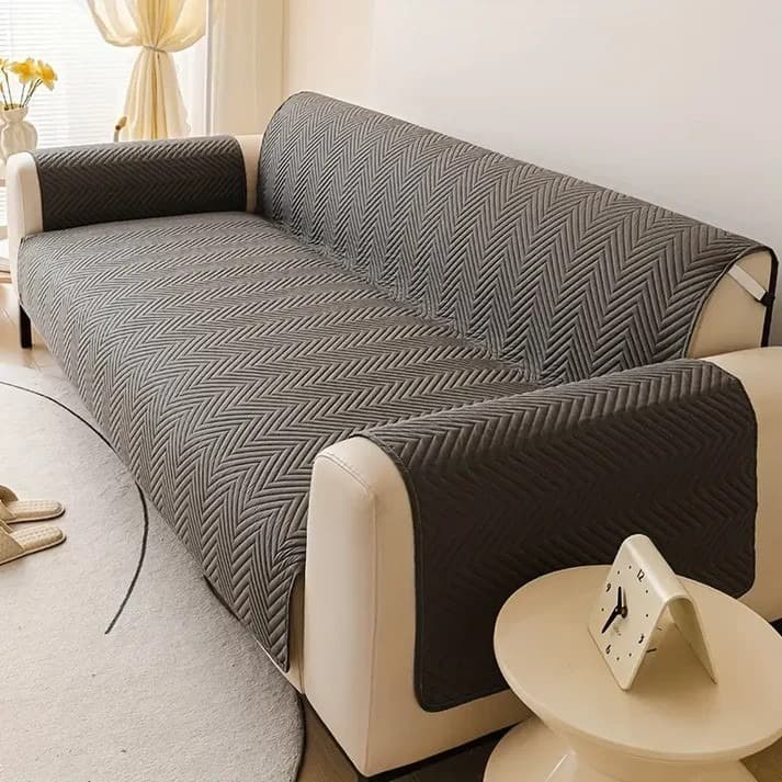 Mat Ultrasonic Soft Sofa Cover - Design 48